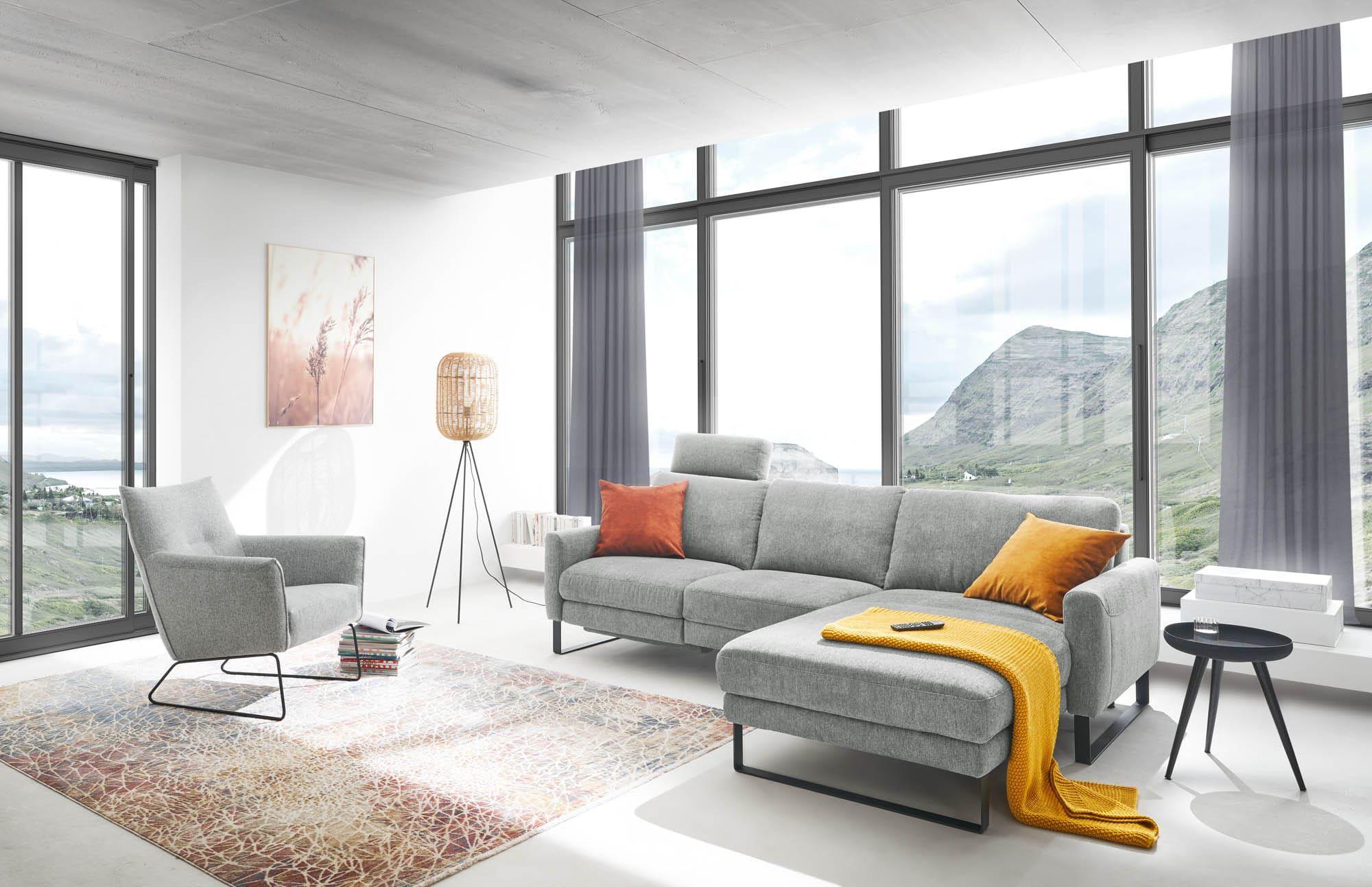 Großzügige Wohnlandschaft Cadiz – komfortables Sofa mit Relaxfunktion