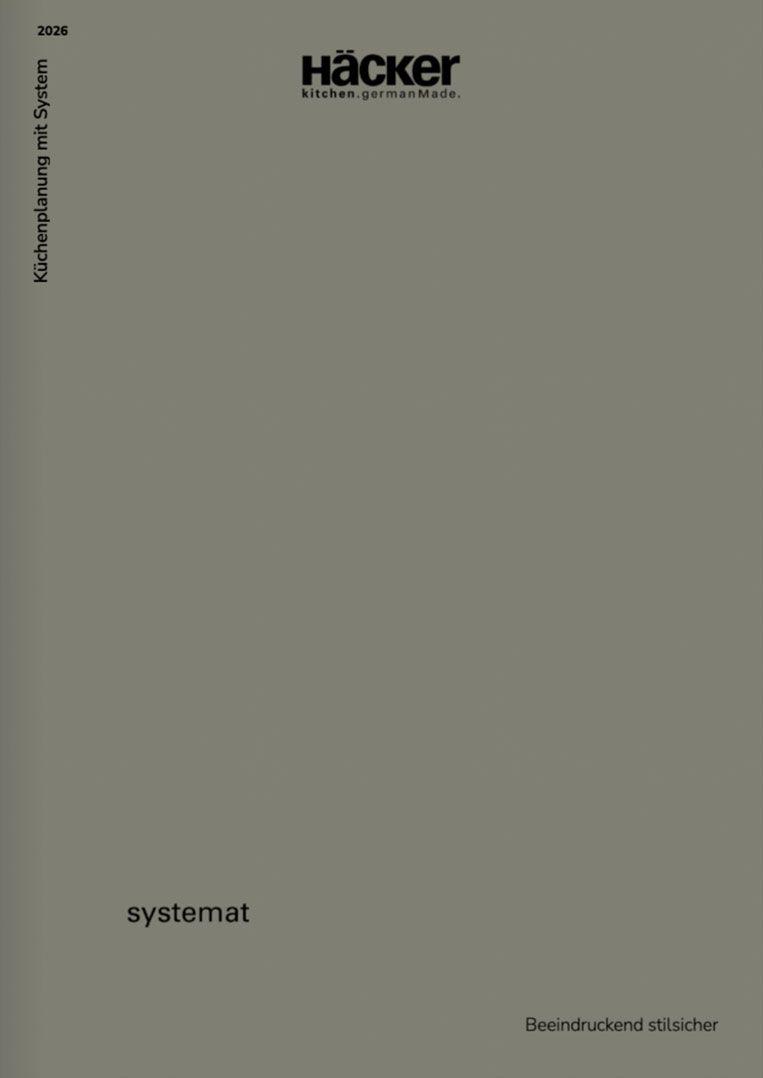 Cover - Häcker Forum - systemat Katalog