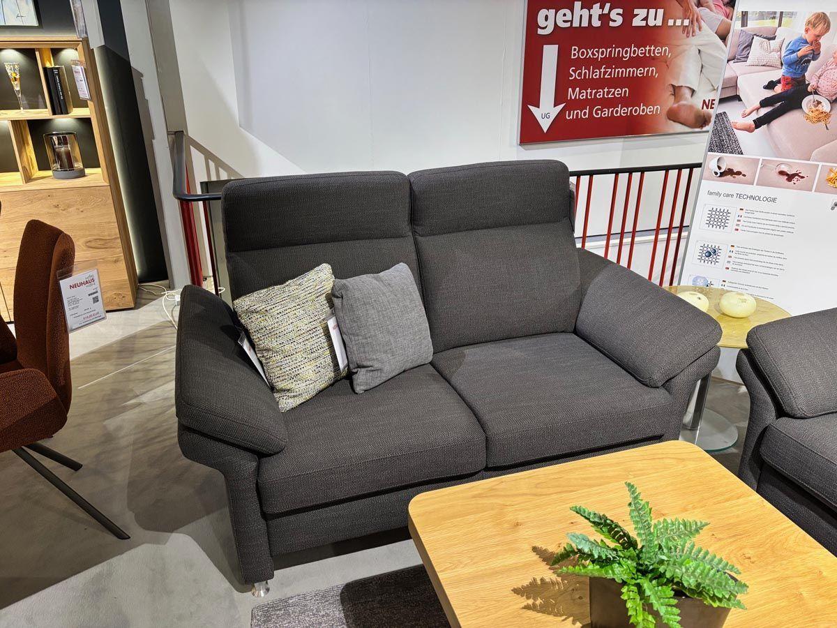 Polstergarnitur "Concept 3" Stoff: Picasso black