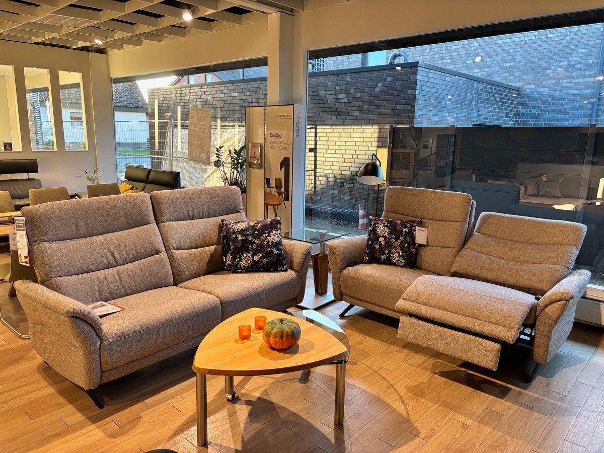 Garnitur "3622" Stoff: salt n pepper beige