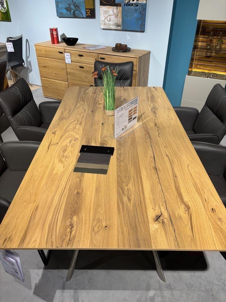 Esstisch "ET324 FIN"  Eiche rustico hell geölt.