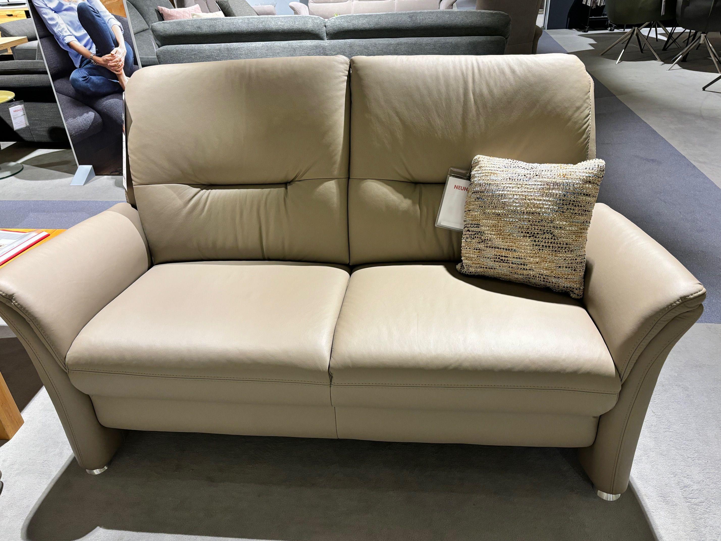 Polstergarnitur Loris Leder: Vivre artischocke, Gr. 120.