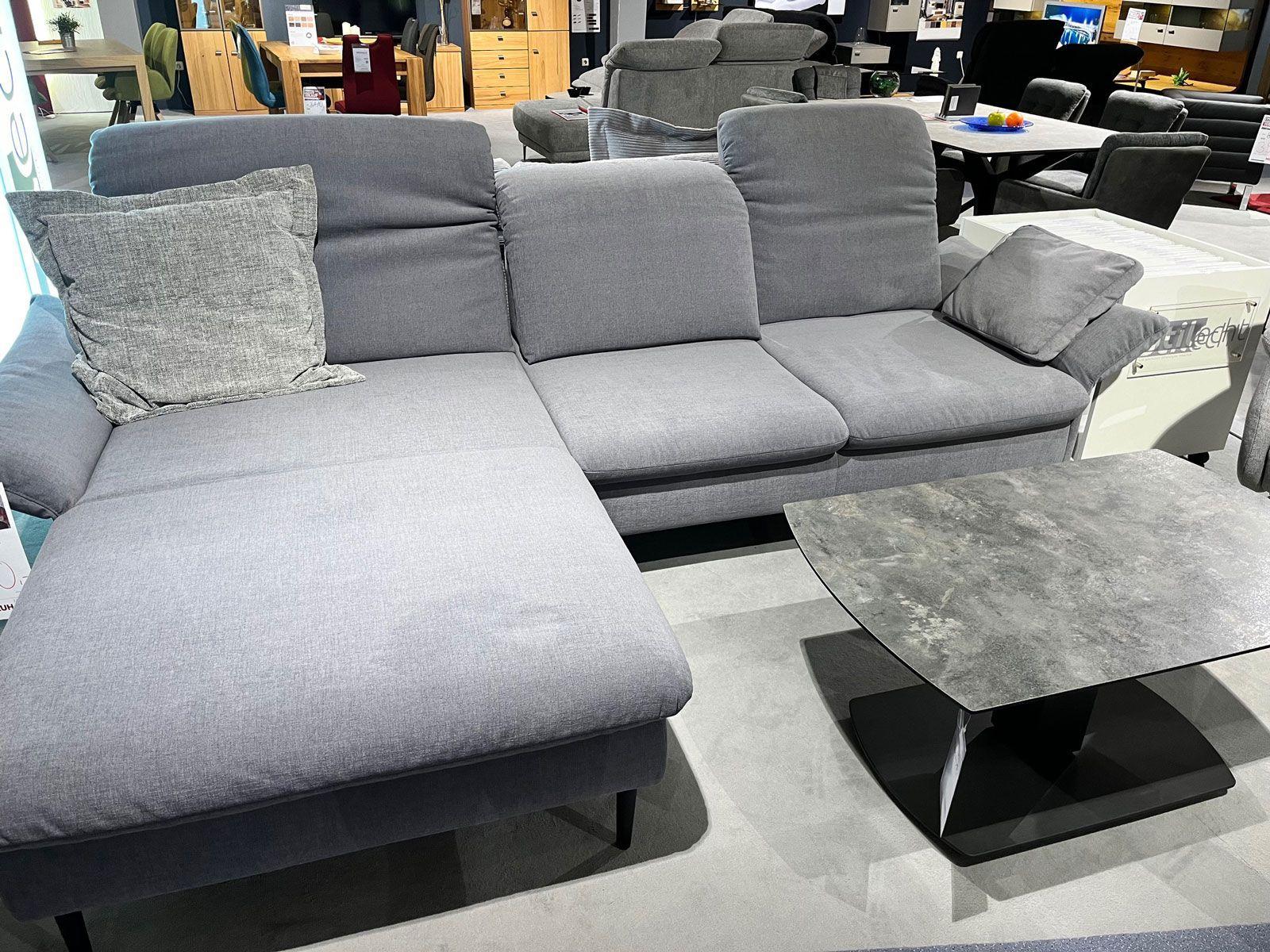 Garnitur "1037" Stoff: Easy care, platin.