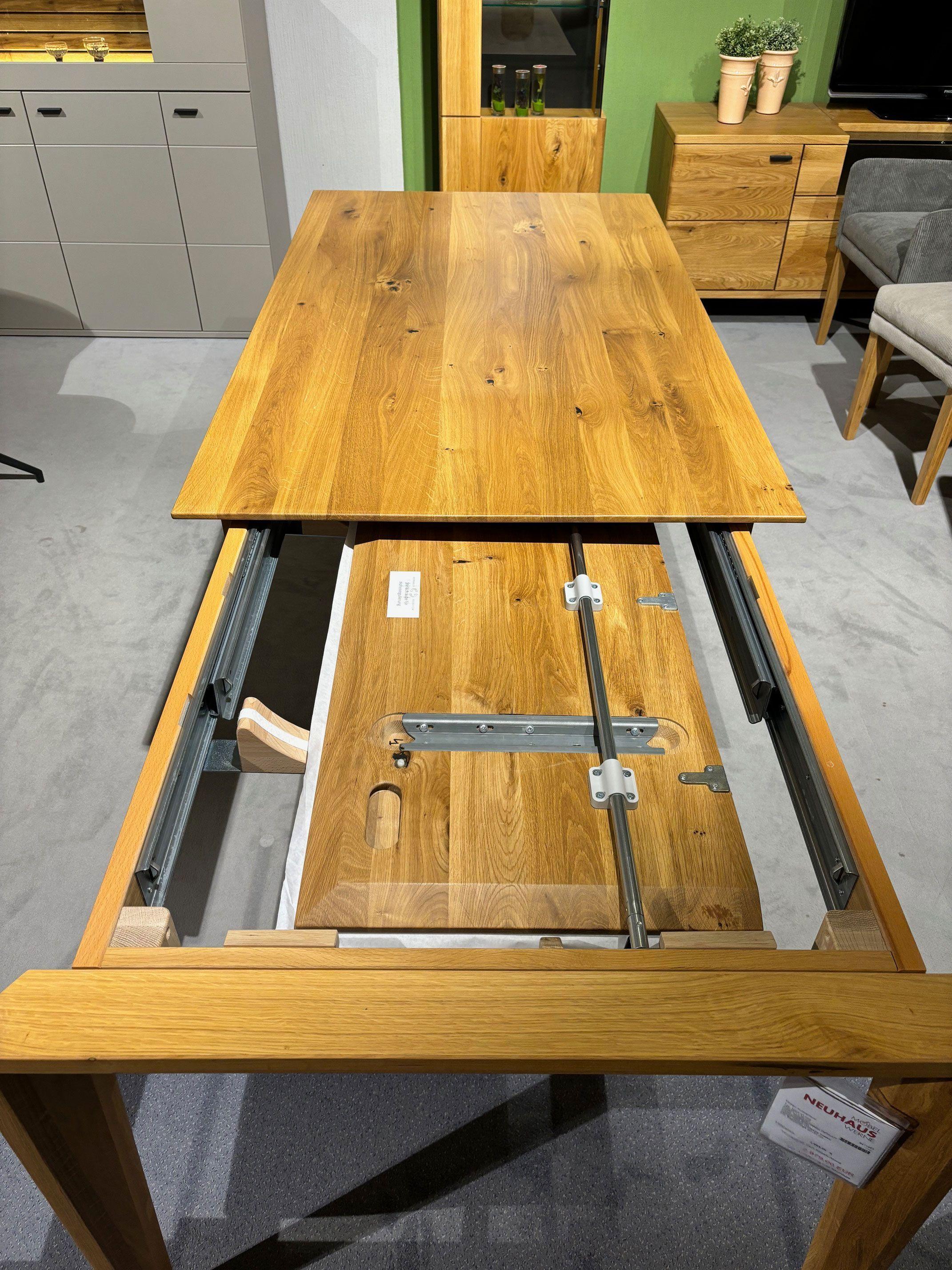 Wildeiche massiv, Hydro-UV Hartwachsöl finish